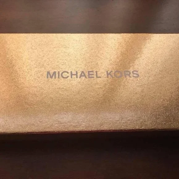 MK Michael Kors Rose Gold Small Satchel Purse Leather & Wallet with Dust Bag - Picture 2 of 5